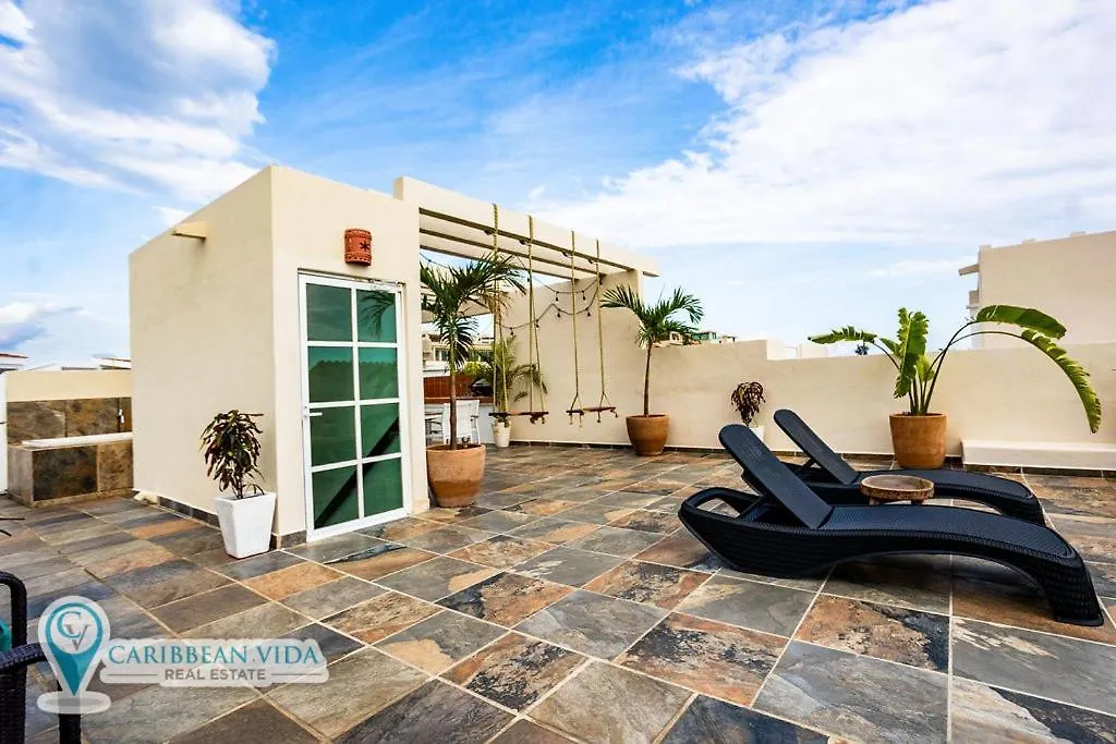 Stunning Large Remodeled Penthouse-Big Canal Views Puerto Aventuras 0*,  Mexico